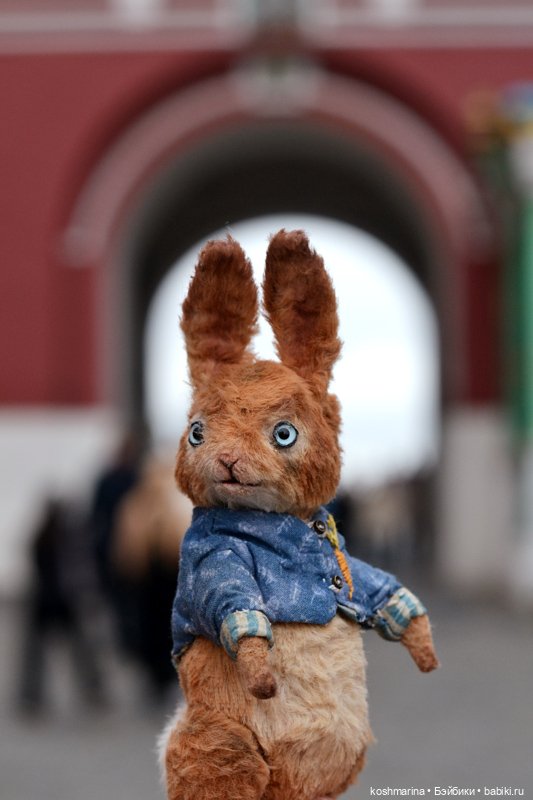 Без зайца не уйти — Домашние фото авторских игрушек: Тедди (фото 10)