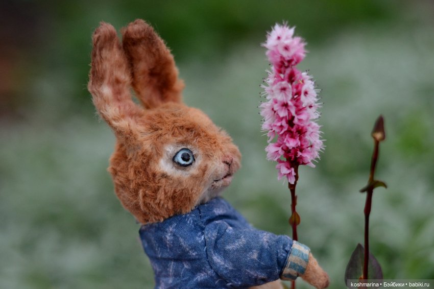 Без зайца не уйти — Домашние фото авторских игрушек: Тедди