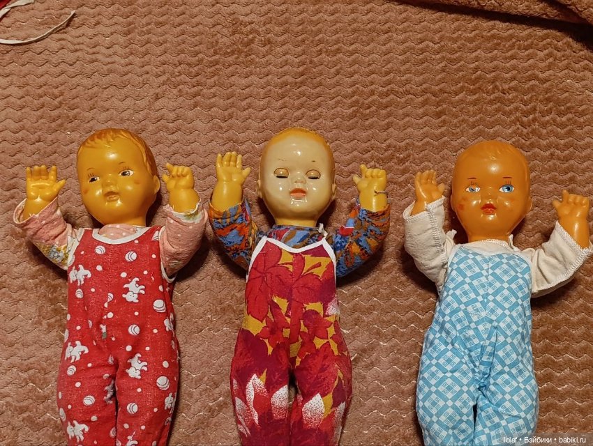 Трое из ларца — Советские винтажные куклы (СССР): Ленигрушка (фото 2)