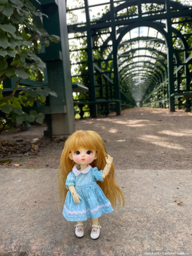 С Машей в Петергоф — Фотоистории с куклами BJD (БЖД): сериалы