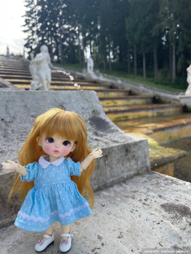 С Машей в Петергоф — Фотоистории с куклами BJD (БЖД): сериалы