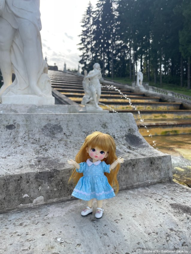 С Машей в Петергоф — Фотоистории с куклами BJD (БЖД): сериалы