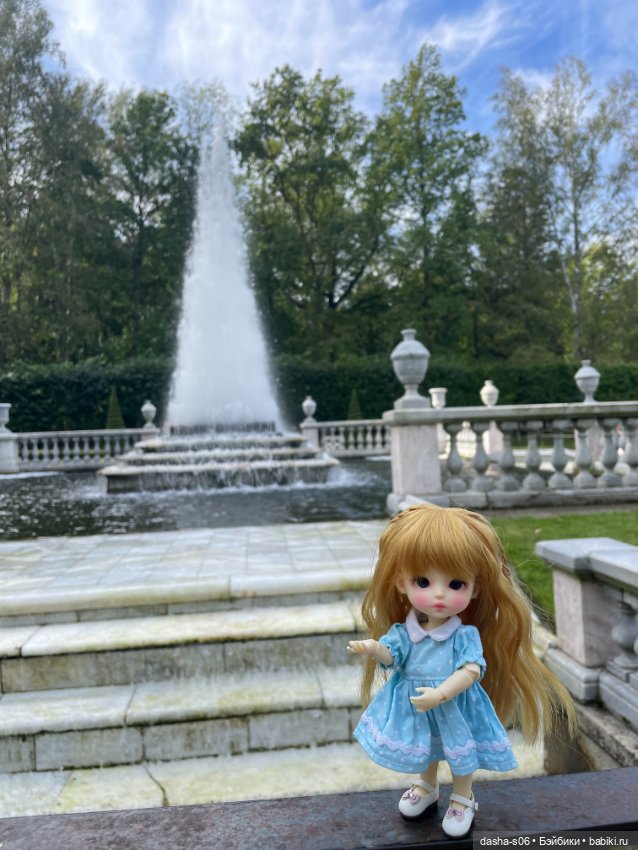 С Машей в Петергоф — Фотоистории с куклами BJD (БЖД): сериалы