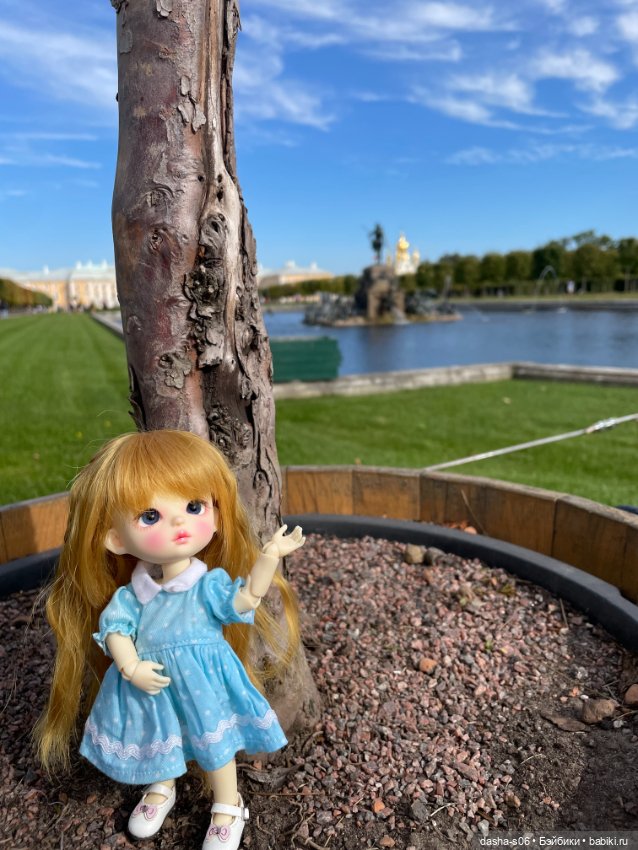 С Машей в Петергоф — Фотоистории с куклами BJD (БЖД): сериалы (фото 10)