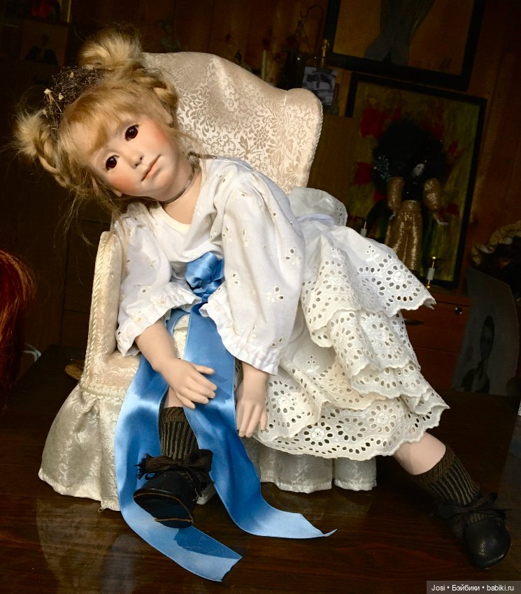Маленькая барышня Anni от Ruth Treffeisen 1986 (фото 10)