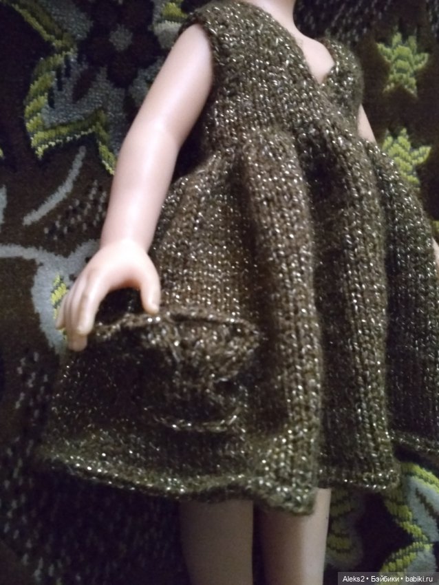 Вязанная одежда для куклы Клаудии Paola Reina (фото 4)