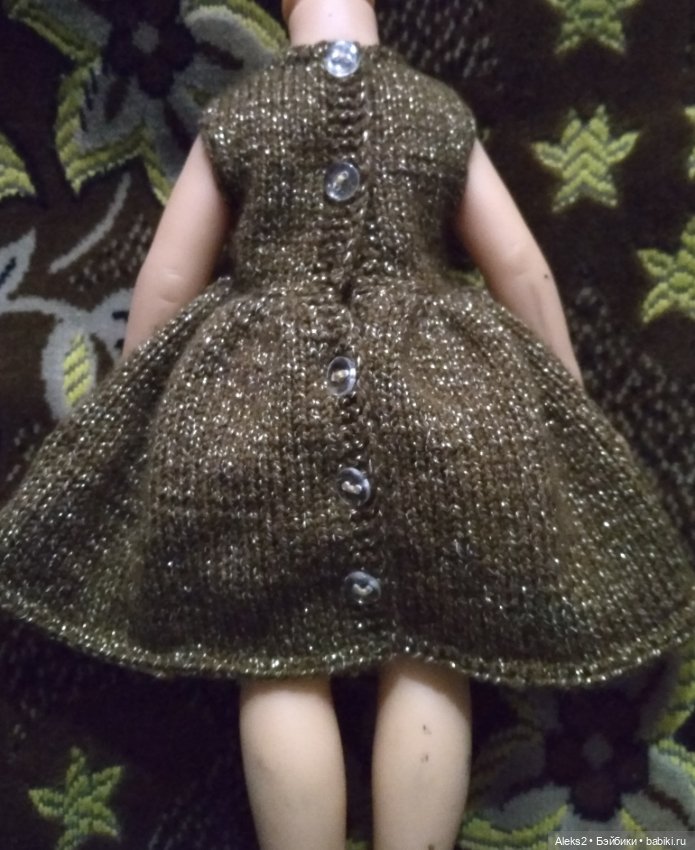 Вязанная одежда для куклы Клаудии Paola Reina (фото 5)