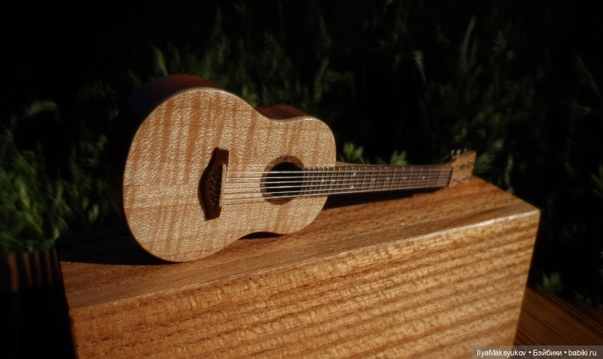 Гитара 1к12 — Кукольная миниатюра своими руками: еда (фото 5)