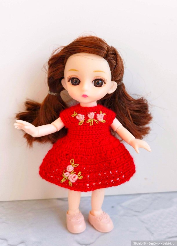 Ещё одно платье для малышки - баболишки (фото 5)