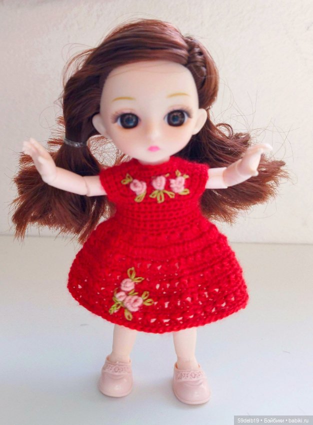 Ещё одно платье для малышки - баболишки (фото 6)