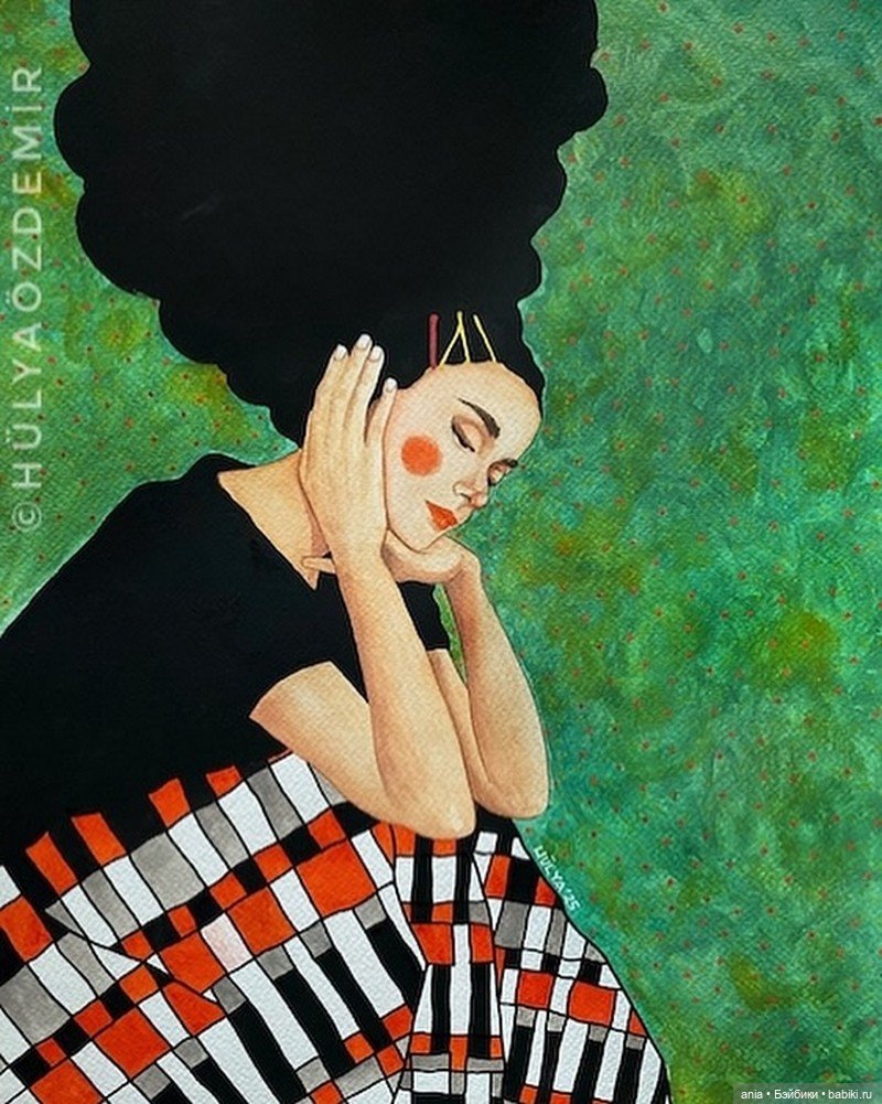 Художница Хулия Оздемир (Hülya Özdemir)