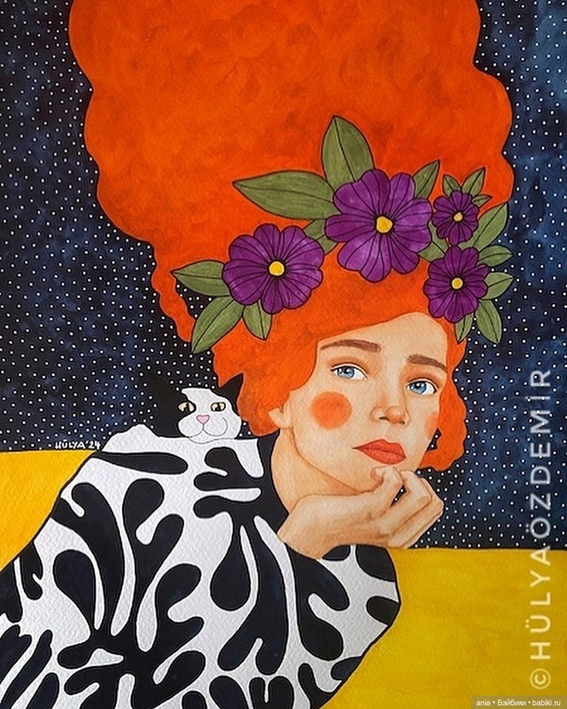 Художница Хулия Оздемир (Hülya Özdemir) (фото 6)