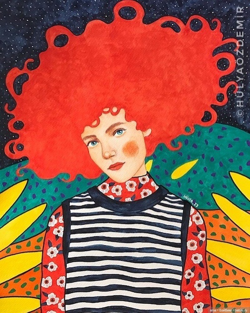 Художница Хулия Оздемир (Hülya Özdemir) (фото 4)