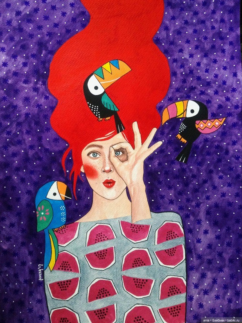 Художница Хулия Оздемир (Hülya Özdemir)