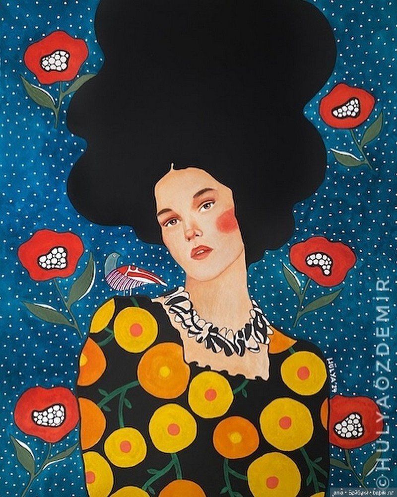 Художница Хулия Оздемир (Hülya Özdemir)