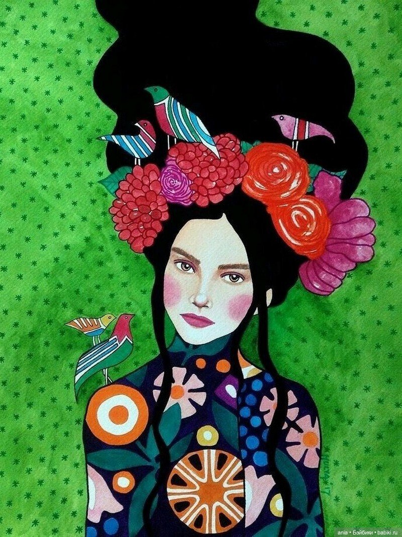 Художница Хулия Оздемир (Hülya Özdemir)