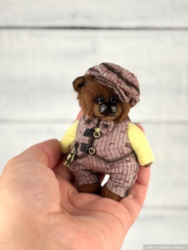 Тедди мишка🐻 — Авторские мишки Тедди и друзья: фото (фото 4)