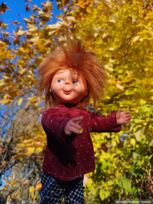 Рыжий, как осень 🧡🍁🍂 — Винтажные куклы ГДР (Немки): Бигги