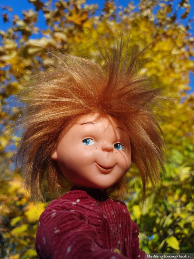 Рыжий, как осень 🧡🍁🍂 — Винтажные куклы ГДР (Немки): Бигги (фото 7)