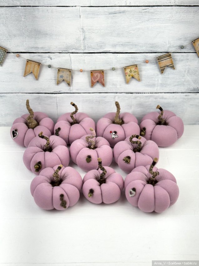 Тыквенный бум 💥 — Авторские игрушки из разных материалов: синельная проволока (фото 2)