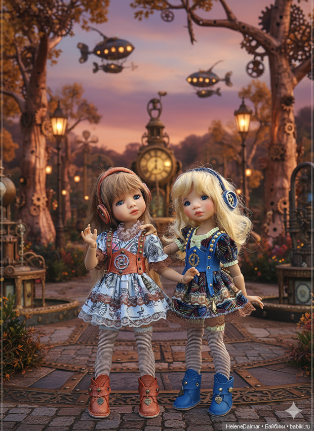 Стимпанк-3 — Одежда и обувь для кукол своими руками: фото