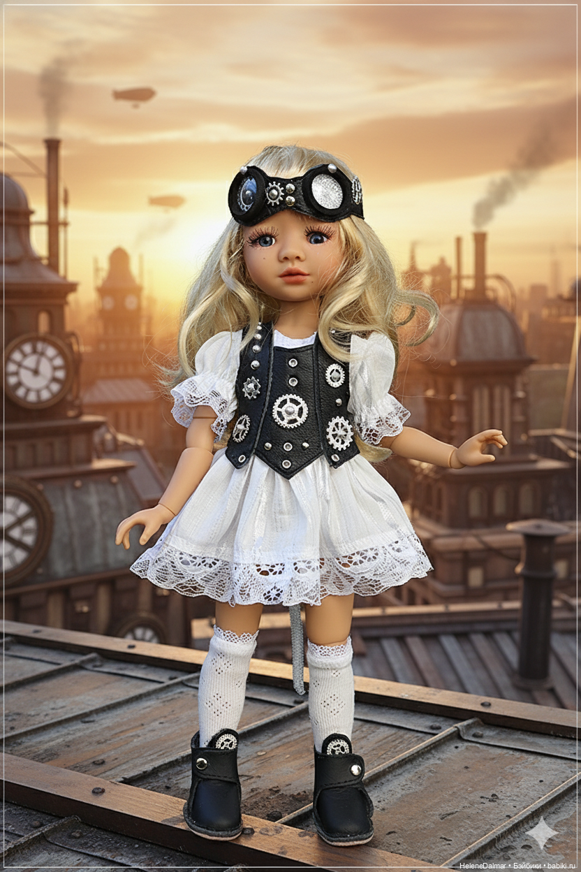 Стимпанк-3 — Одежда и обувь для кукол своими руками: фото (фото 8)