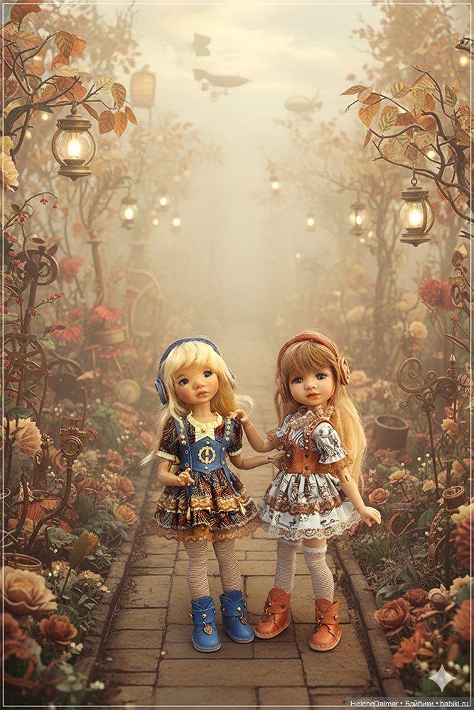 Стимпанк-3 — Одежда и обувь для кукол своими руками: фото