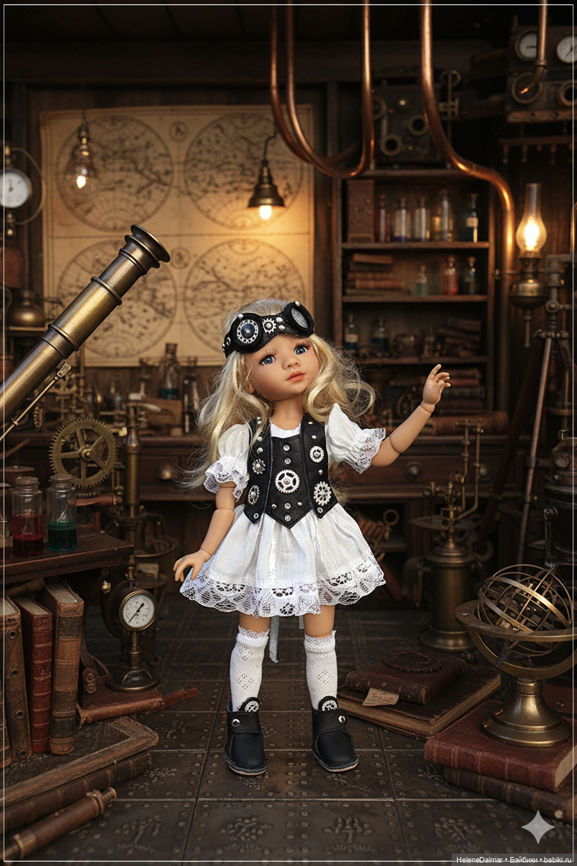 Стимпанк-3 — Одежда и обувь для кукол своими руками: фото (фото 9)