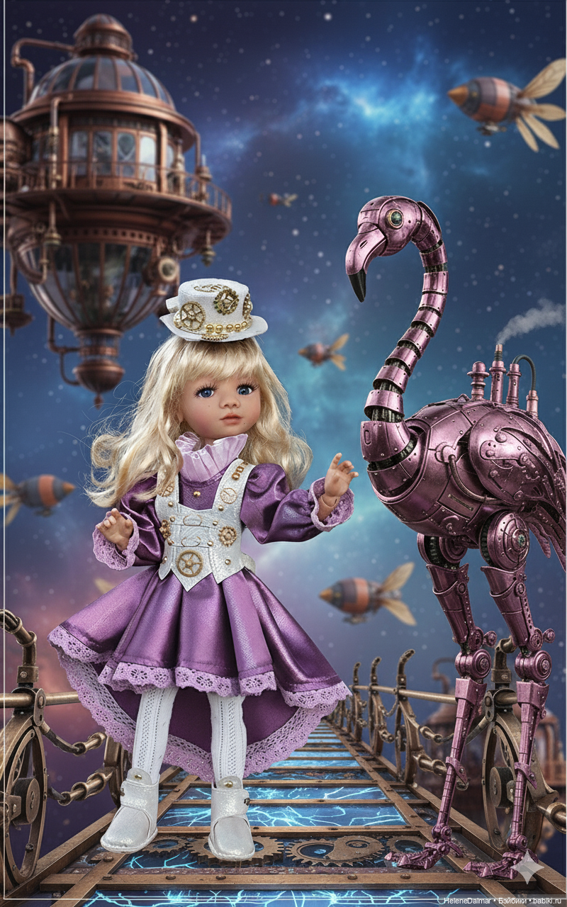 Стимпанк-3 — Одежда и обувь для кукол своими руками: фото (фото 10)