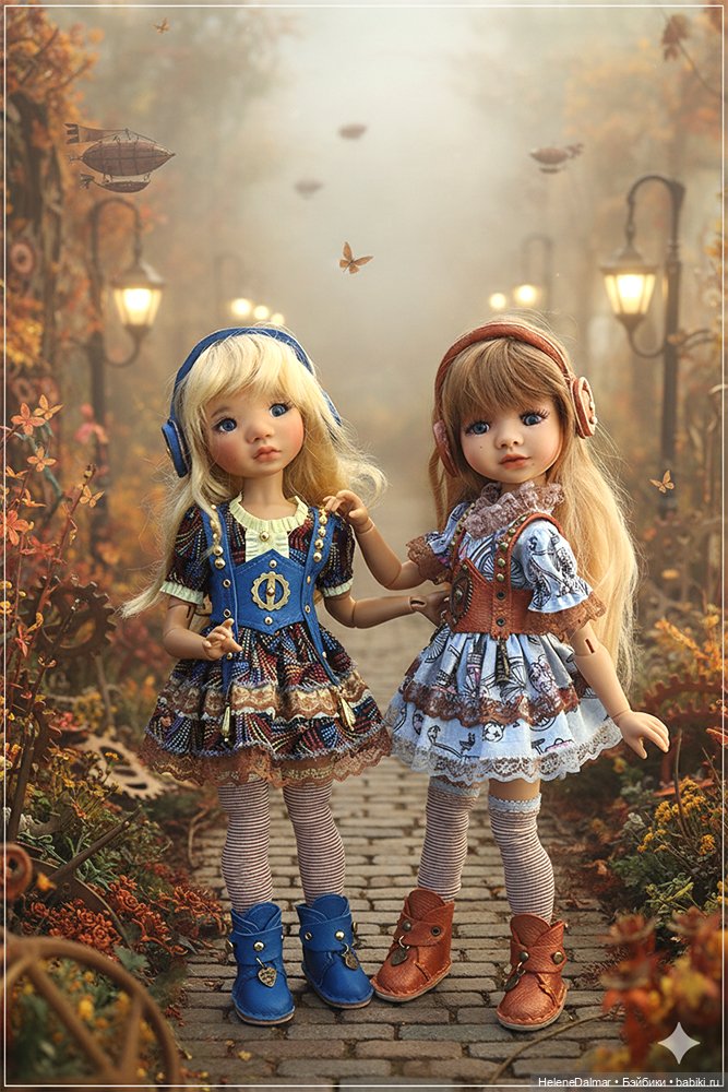 Стимпанк-3 — Одежда и обувь для кукол своими руками: фото