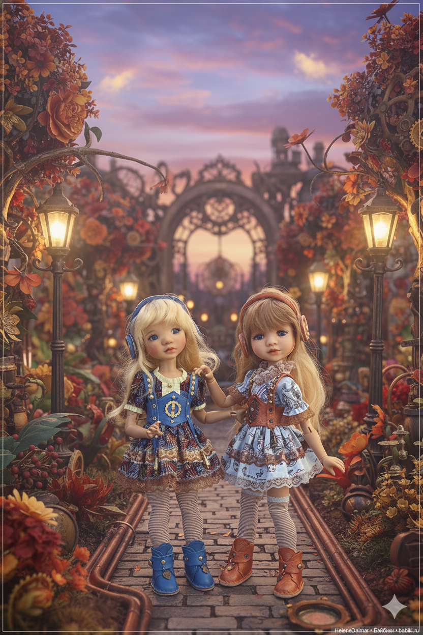 Стимпанк-3 — Одежда и обувь для кукол своими руками: фото