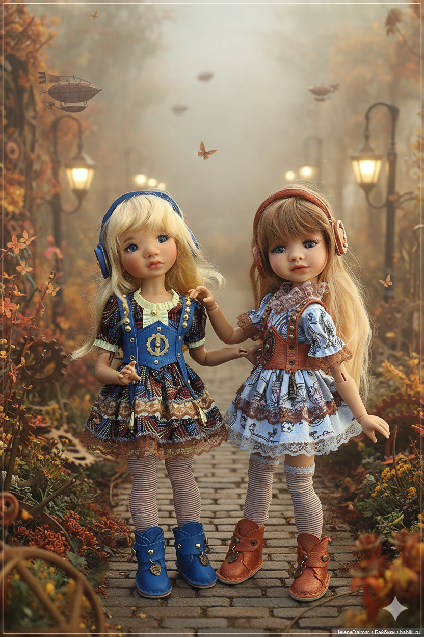 Стимпанк-3 — Одежда и обувь для кукол своими руками: фото