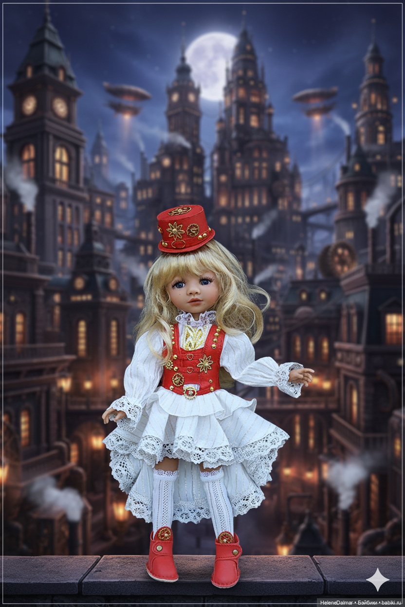 Стимпанк-3 — Одежда и обувь для кукол своими руками: фото