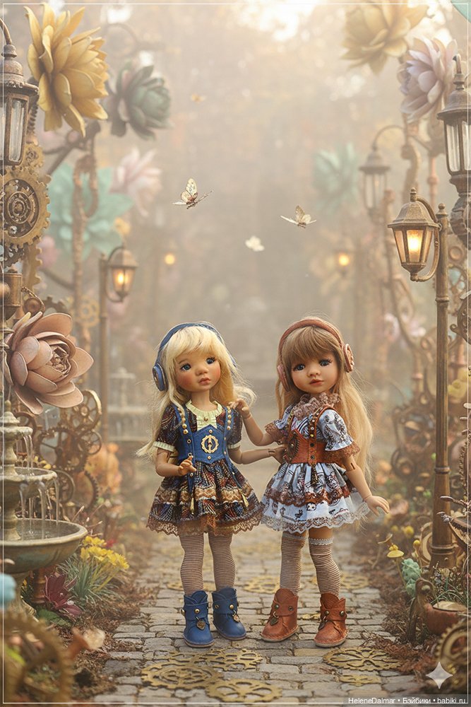 Стимпанк-3 — Одежда и обувь для кукол своими руками: фото