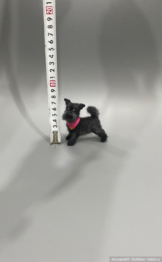 Мультяшный пёсель — Валяные игрушки из шерсти: сухое валяние (фото 5)