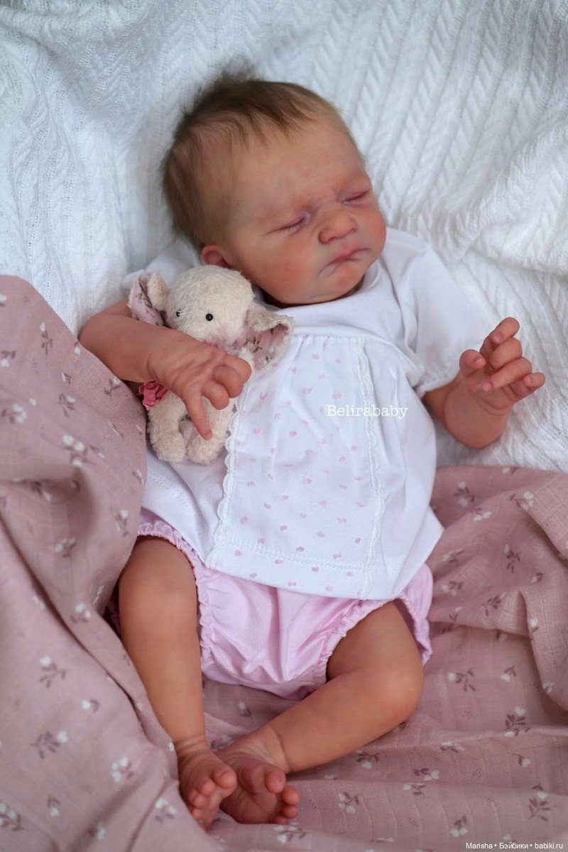 Frizzle скульптора Severine Piret, автор прототипа Belirababy Reborn