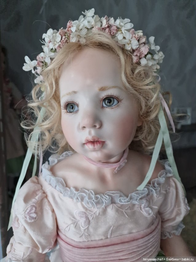 Hildegard Gunzel Titania — Куклы Hildegard Gunzel (Гюнцель): фарфор (фото 2)