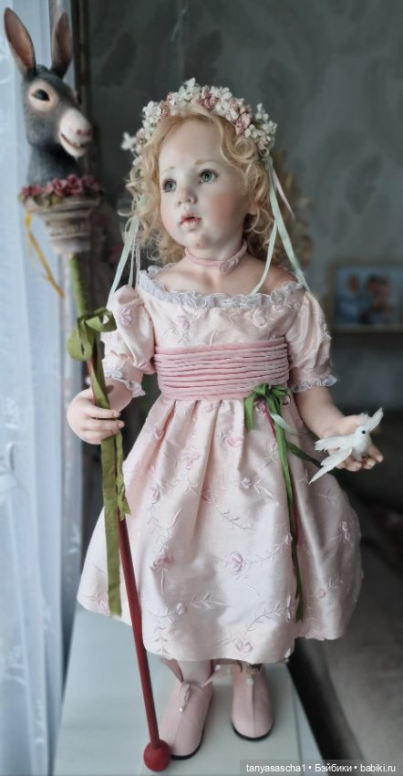 Hildegard Gunzel Titania — Куклы Hildegard Gunzel (Гюнцель): фарфор (фото 3)