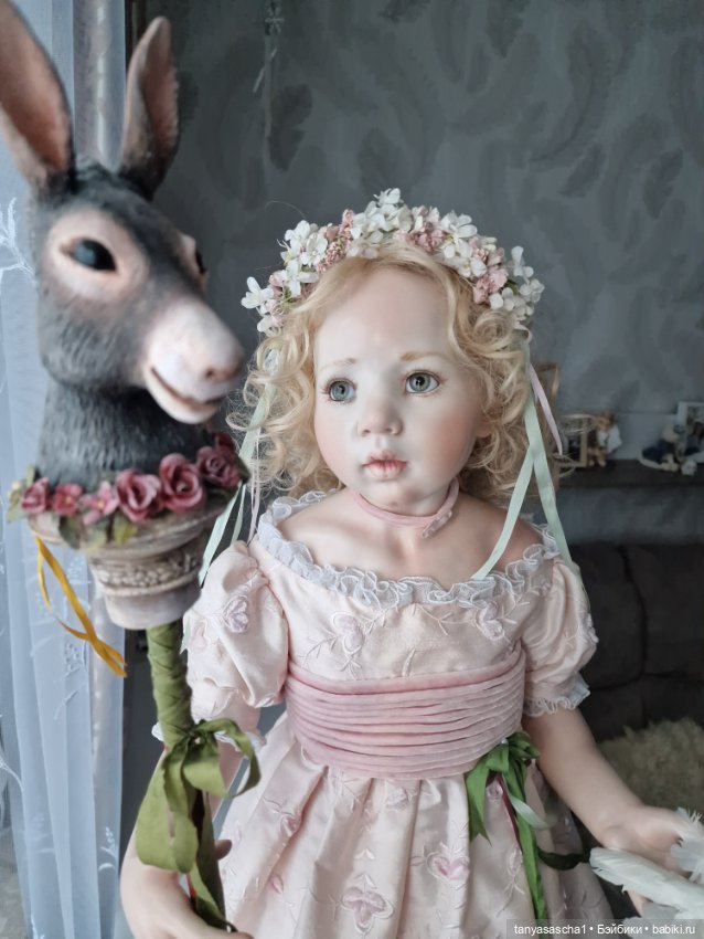 Hildegard Gunzel Titania — Куклы Hildegard Gunzel (Гюнцель): фарфор (фото 4)