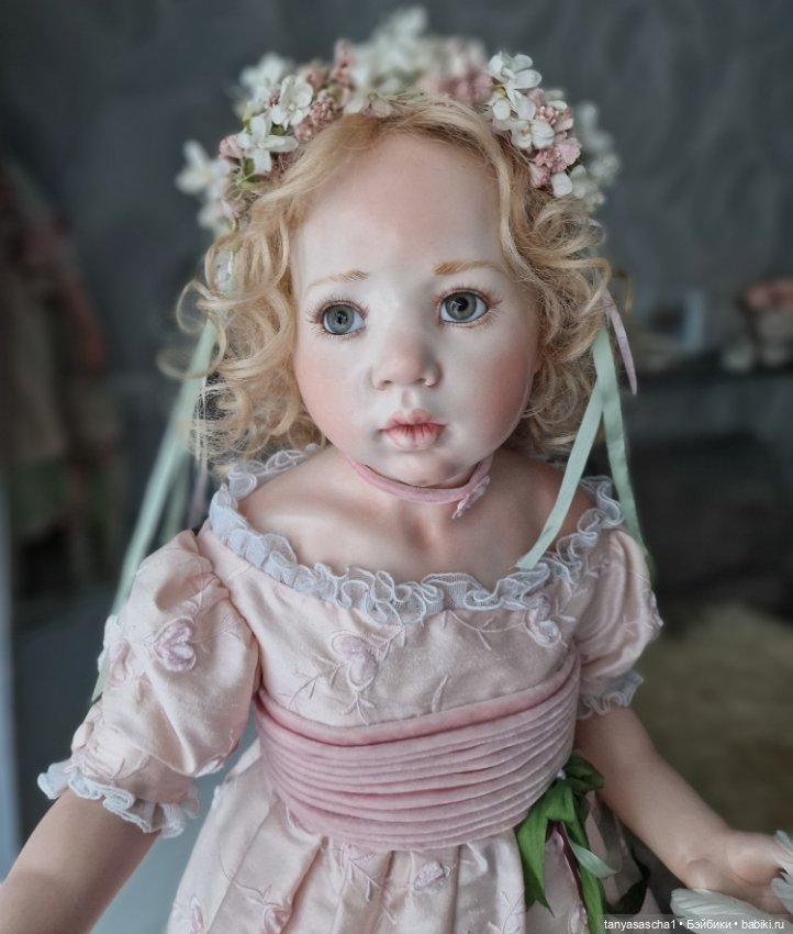 Hildegard Gunzel Titania — Куклы Hildegard Gunzel (Гюнцель): фарфор (фото 5)