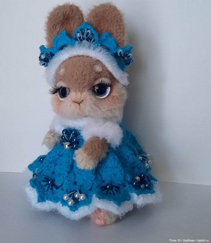 Снегурочка — Вязаные игрушки и амигуруми: крючком (фото 4)