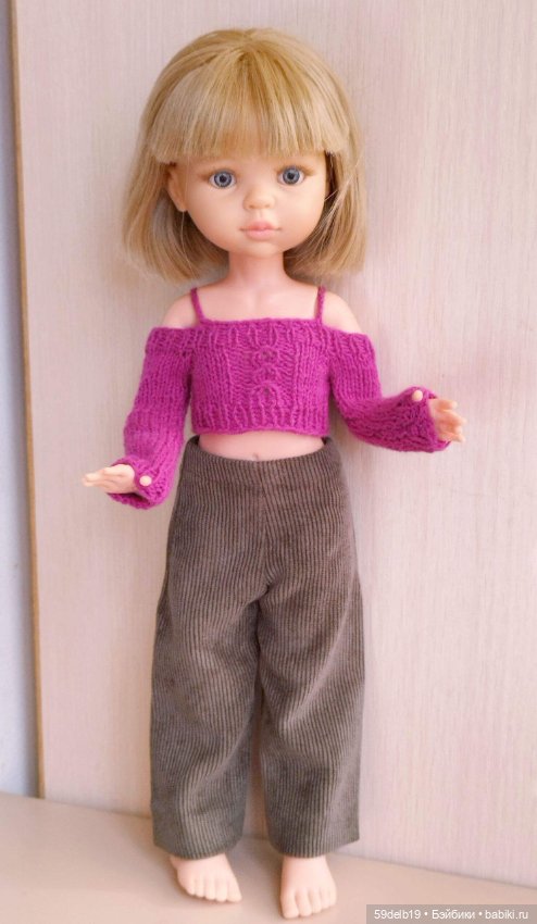 Вельветовые брюки для паолочки (фото 5)