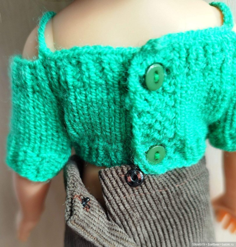 Вельветовые брюки для паолочки (фото 4)