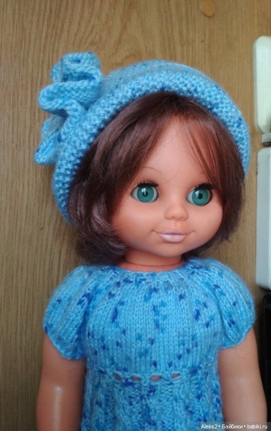 Вязанная одежда для куклы ГДР Sonni (фото 8)