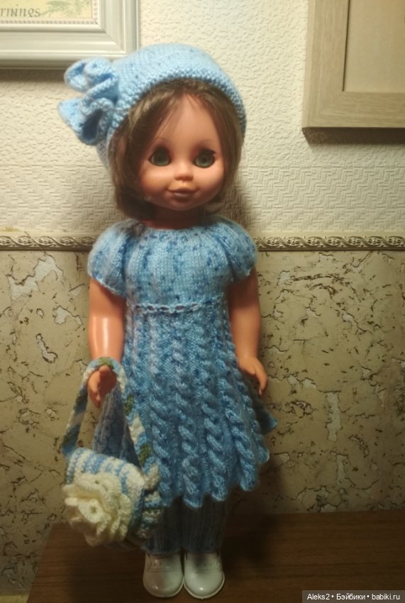Вязанная одежда для куклы ГДР Sonni (фото 2)