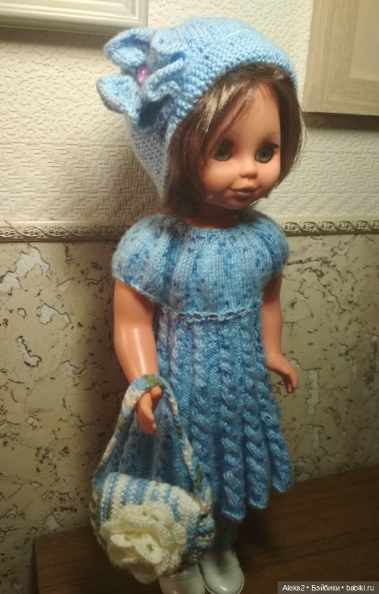 Вязанная одежда для куклы ГДР Sonni (фото 3)