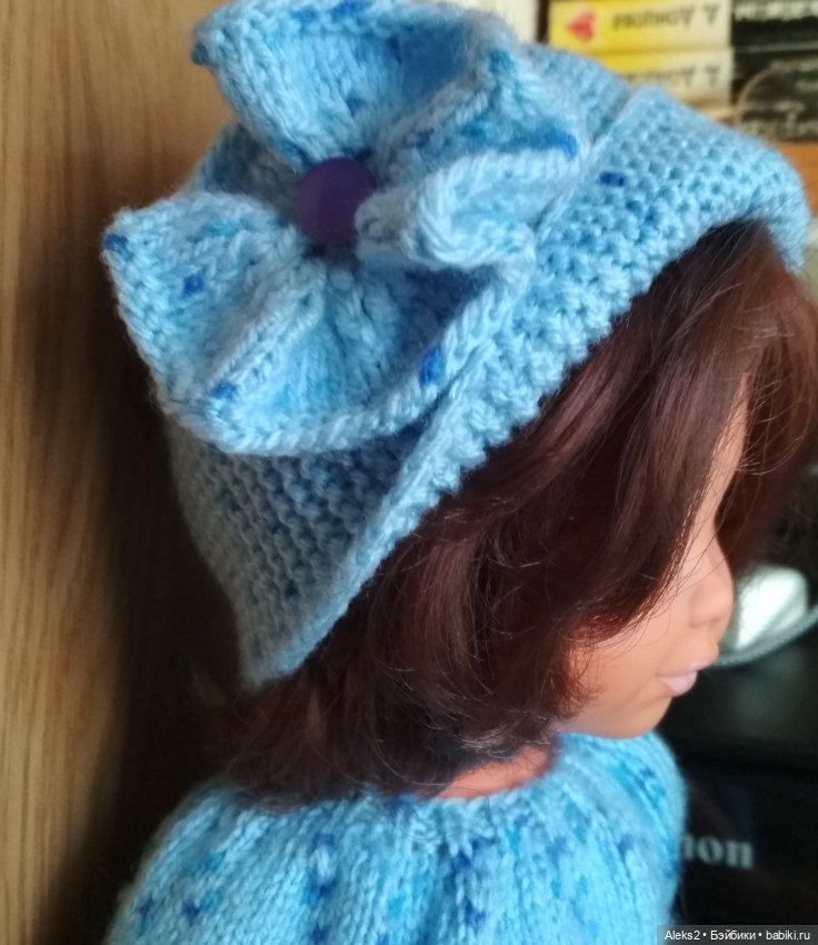 Вязанная одежда для куклы ГДР Sonni (фото 6)