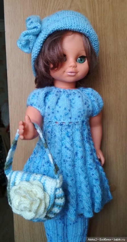 Вязанная одежда для куклы ГДР Sonni (фото 10)
