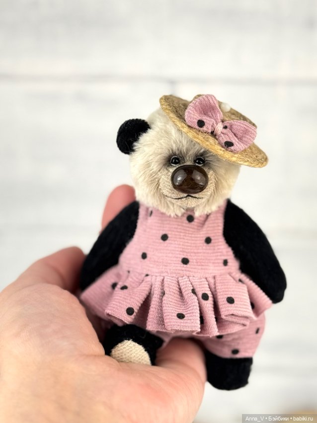 Тедди мишка🐼 — Авторские мишки Тедди и друзья: фото (фото 3)