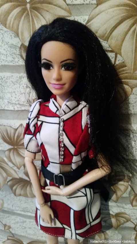 Платье "Камелия" — Одежда и обувь для кукол своими руками: фото (фото 2)